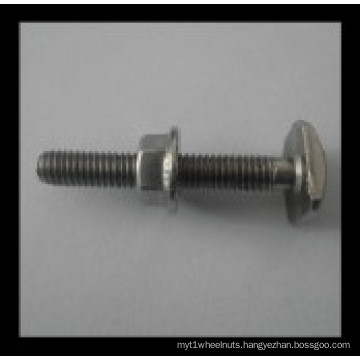 Square Bolt With Flange Nut